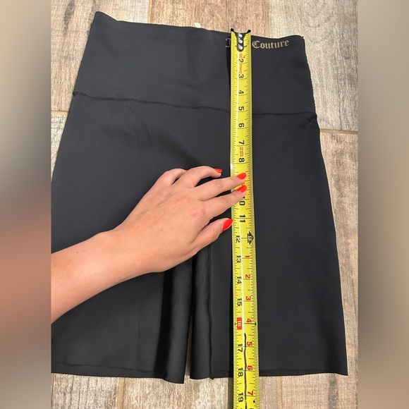 Juicy Couture Bike Shorts Black Women’s Size Large - Picture 5 of 6